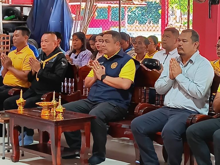 วิทยาลัยเกษตรฯ ร่วมกิจกรรม “อำเภอเยี่ยมวัด” ส่งเสริมคุณธรรมเนื่องในวันพระ